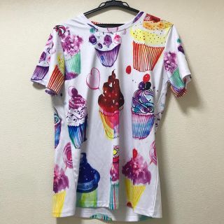 ファンキーフルーツ(FUNKY FRUIT)のカップケーキTシャツ(Tシャツ(半袖/袖なし))