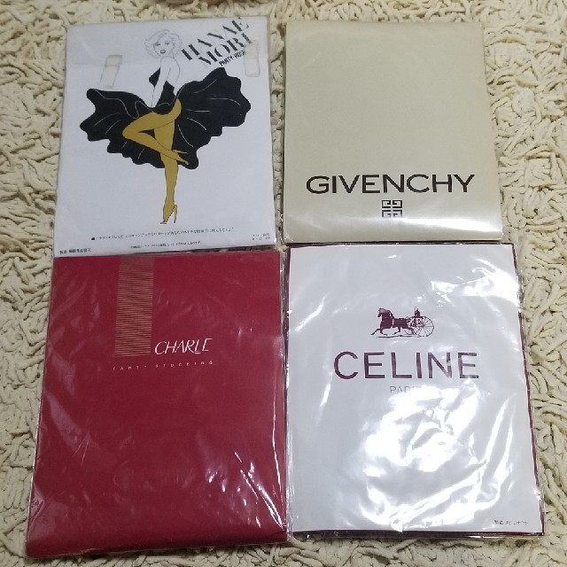 GIVENCHY(ジバンシィ)のcoco♡様　　パンスト4枚セット レディースのレッグウェア(タイツ/ストッキング)の商品写真