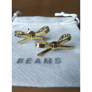 ビームス(BEAMS)のビームス リボン ピアス(ピアス)