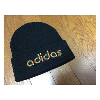 アディダス(adidas)のadidas ニット帽(ニット帽/ビーニー)