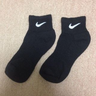 ナイキ(NIKE)のnike ソックス 黒(ソックス)