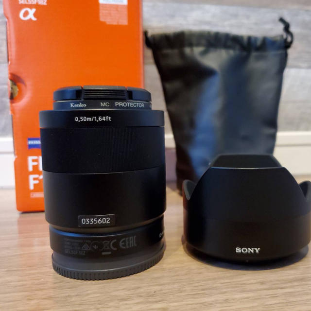 美品 SONY Eマウント FE55mm F1.8 ZEISS フルサイズ用