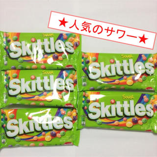 ★ハマります★ Skittles（スキットルズ）サワー味（5袋）(菓子/デザート)