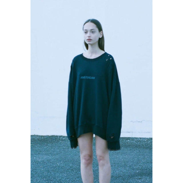 stein 19AW OVERSIZED REBUILD SWEAT LS