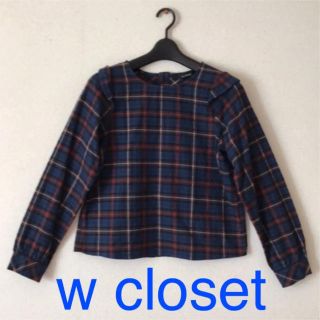 ダブルクローゼット(w closet)の【ビックムーン   様＊専用【w closet ダブルクローゼット】✩.*˚(シャツ/ブラウス(長袖/七分))