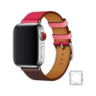 アップルウォッチ(Apple Watch)の42/44㎜ Apple Watch用 レザーベルト 1.2.3.4.5世代用(その他)