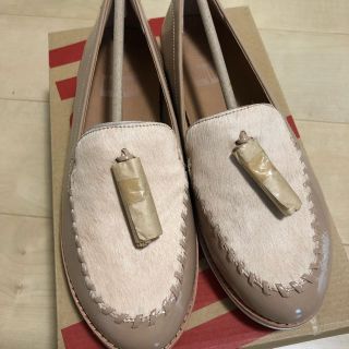 フィットフロップ(fitflop)の専用★Fit flop モカシン ピンクベージュ系 US7h 24.5cm(スリッポン/モカシン)