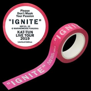 カトゥーン(KAT-TUN)のKAT-TUN IGNITE マスキングテープ(アイドルグッズ)