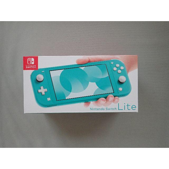 任天堂(ニンテンドウ)のNintendo Switch Lite ターコイズ 新品未開封 送料無料 エンタメ/ホビーのゲームソフト/ゲーム機本体(家庭用ゲーム機本体)の商品写真