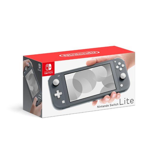 ゲームソフト/ゲーム機本体Nintendo Switch Lite グレー 新品未開封 送料無料