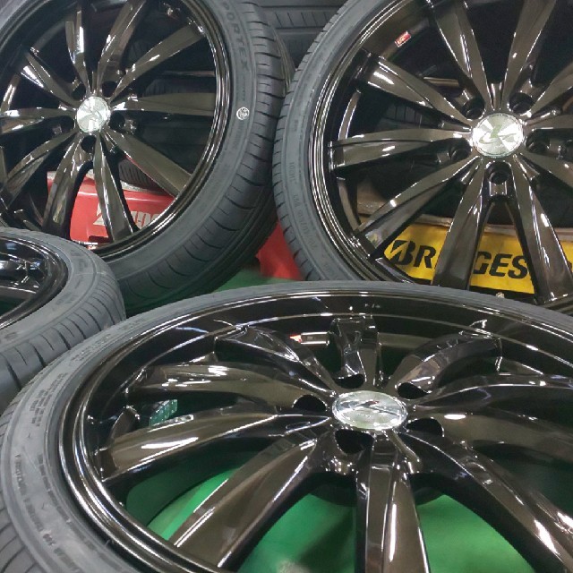 色替美品 Weds18インチ×グリーンランダー新品タイヤ225/55R18 色替美品 Weds18インチ×グリーンランダー新品タイヤ225/55R18