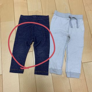 オールドネイビー(Old Navy)のレギンスパンツ  90cm(パンツ)