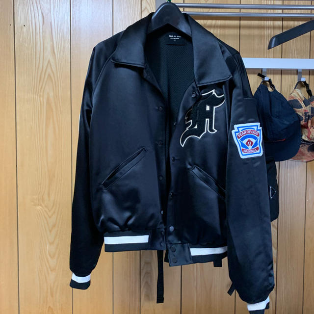 超人気 fear of god manuel baseball jacket