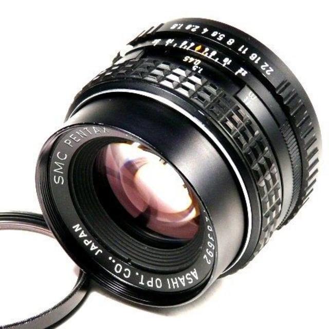 PENTAX(ペンタックス)のPentax SMC 55mm F1.8 Kマウント スマホ/家電/カメラのカメラ(レンズ(単焦点))の商品写真