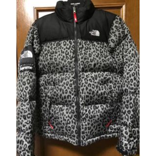 シュプリーム(Supreme)のsupreme north face レオパード ダウン ジャケット 国内正規品(ダウンジャケット)