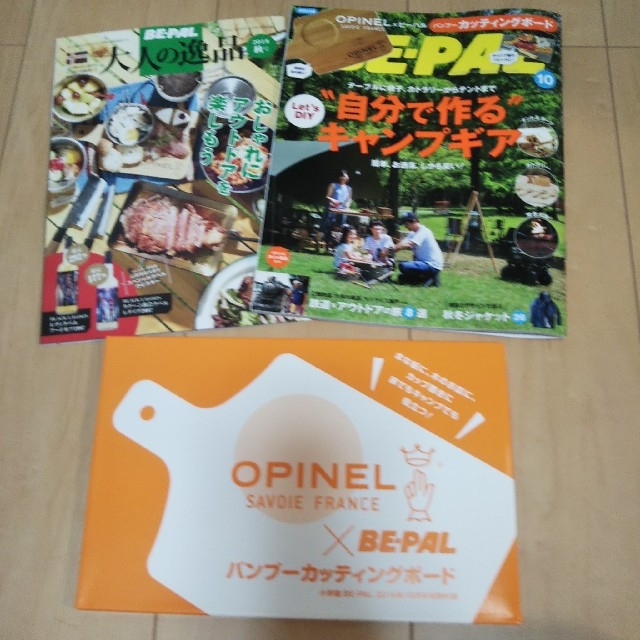 小学館(ショウガクカン)のtatsu様専用 BE-PAL ビーパル 2019年 10月号 スポーツ/アウトドアのアウトドア(登山用品)の商品写真