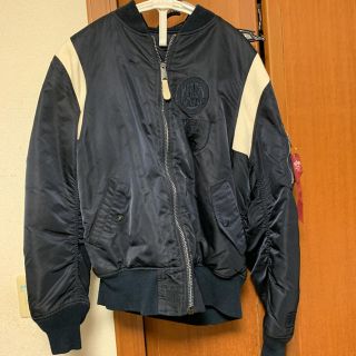 ステューシー(STUSSY)のstussy × ALPHA 25周年記念MA-1ジャケット  ステューシー(フライトジャケット)