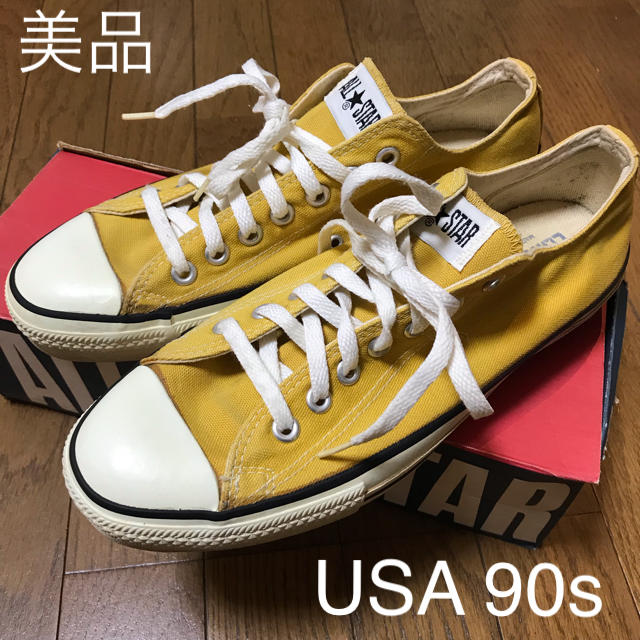 希少 コンバース オールスター 90年代  90s USA製 27.5cm メンズの靴/シューズ(スニーカー)の商品写真