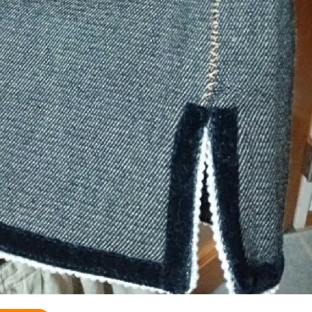 M'S GRACY(エムズグレイシー)のエムズグレイシージップリボンジャケット濃グレー春に レディースのジャケット/アウター(ノーカラージャケット)の商品写真