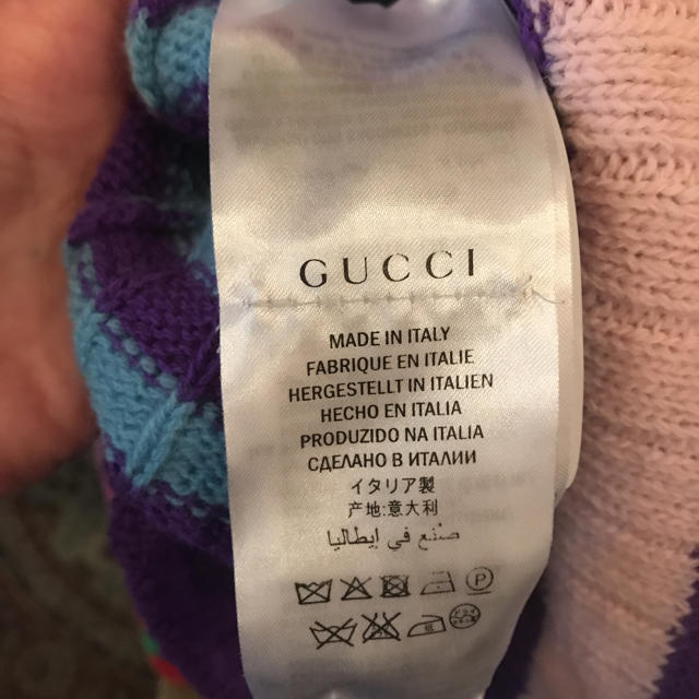 Gucci(グッチ)のGUCCI グッチ セーター 19年春夏 美品 レディースのトップス(ニット/セーター)の商品写真