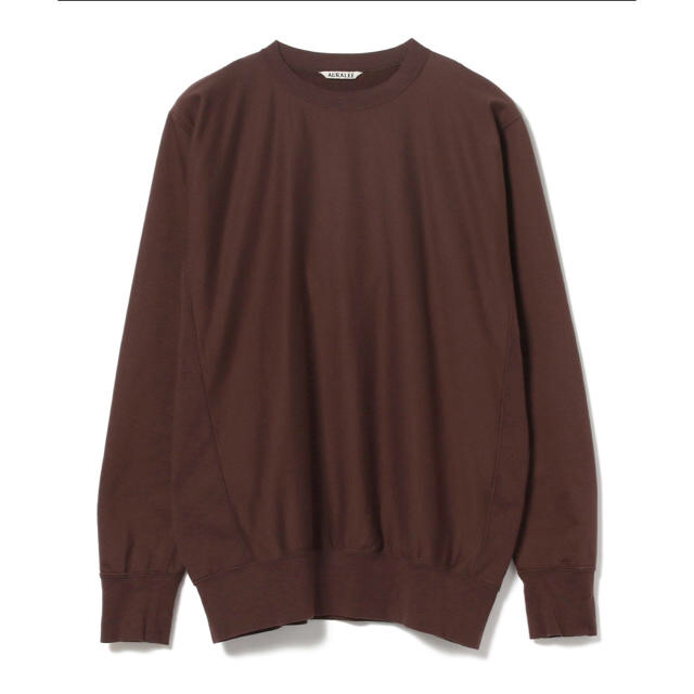 AURALEE SUPER HIGH GAUGE SWEAT PULLOVER