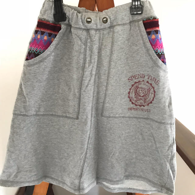 山ガール風スカート レディースのスカート(ひざ丈スカート)の商品写真