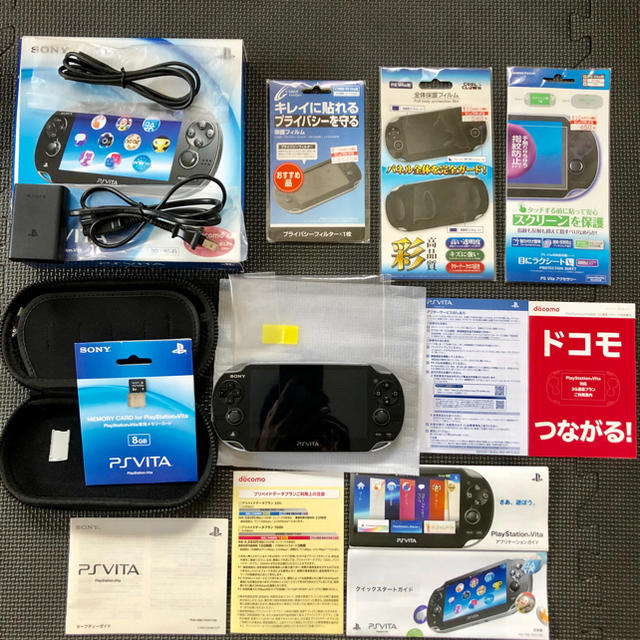 プレイステーションvita PCH-1100 メモリーカード付き-