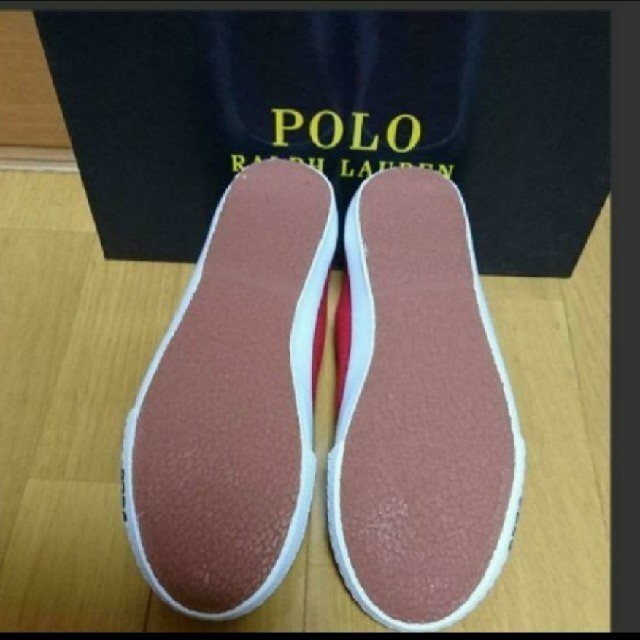 Polo Ralph Lauren 最終値下げ 24cm ラルフローレン スニーカー 赤の通販 By ピカ S Shop ポロラルフローレン ならラクマ