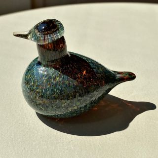 イッタラ(iittala)のGolden-Crested Kinglet グリーン バード イッタラ オイバ(置物)