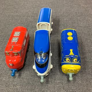 トミー(TOMMY)のチャギントン チャガー 三台(電車のおもちゃ/車)