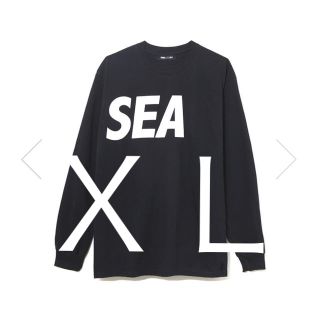 ロンハーマン(Ron Herman)のWIND AND SEA long sleeve cut-sewn ブラック(Tシャツ/カットソー(七分/長袖))