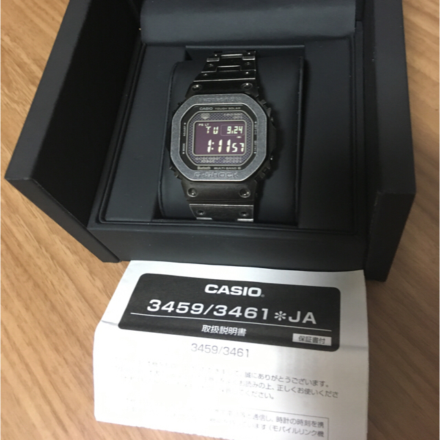 G-SHOCK(ジーショック)のCasio g-shock GMW-B5000V-1JR エイジド加工 メンズの時計(腕時計(デジタル))の商品写真