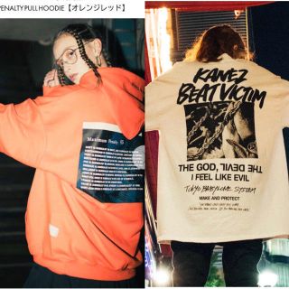 LIDNM×KaneZ コラボパーカー&プリントTシャツ(パーカー)