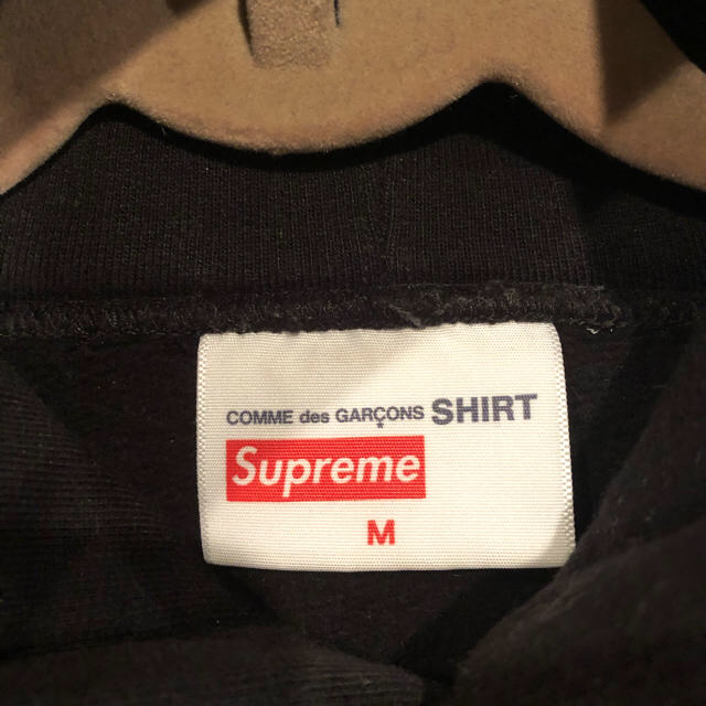 Supreme(シュプリーム)のsupreme box logo comme des garcons パーカー メンズのトップス(パーカー)の商品写真