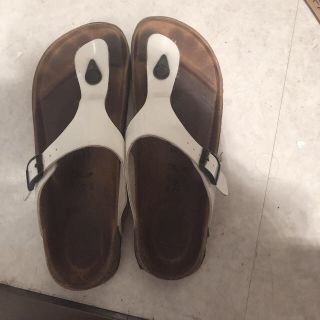 ビルケンシュトック(BIRKENSTOCK)のベチュラ 25センチ ホワイト(サンダル)