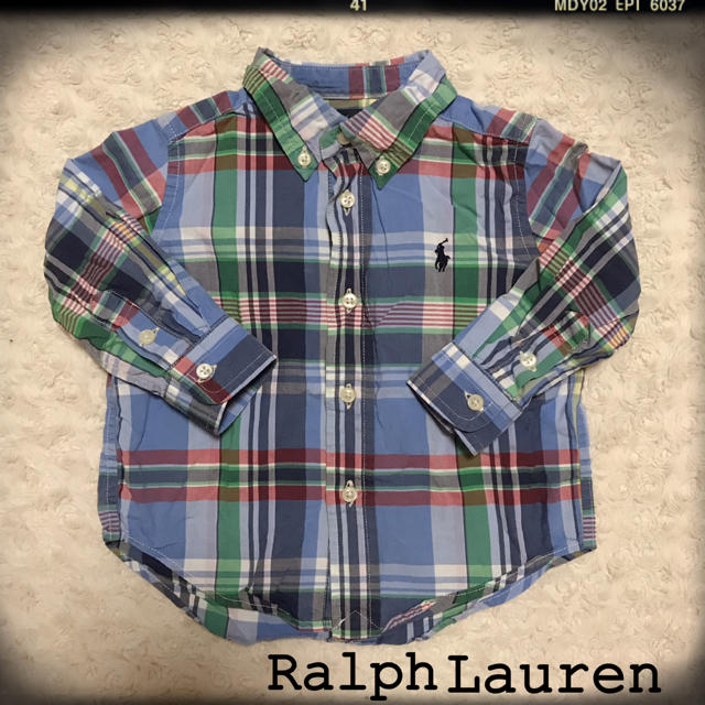 Ralph Lauren(ラルフローレン)のラルフロンレン キッズ シャツ キッズ/ベビー/マタニティのベビー服(~85cm)(シャツ/カットソー)の商品写真