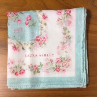 ローラアシュレイ(LAURA ASHLEY)のローラアシュレイ　ガーゼハンカチ(ハンカチ)