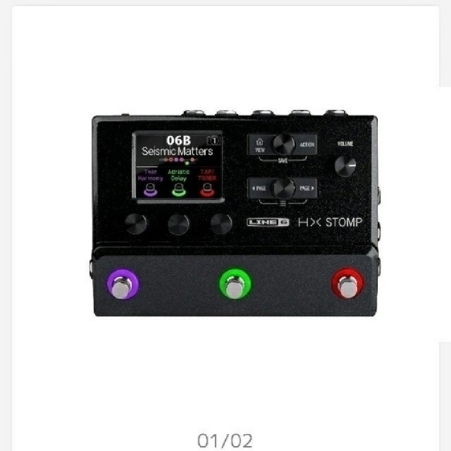【ラッピング不可】 【新品】LINE6 STOMP HX エフェクター