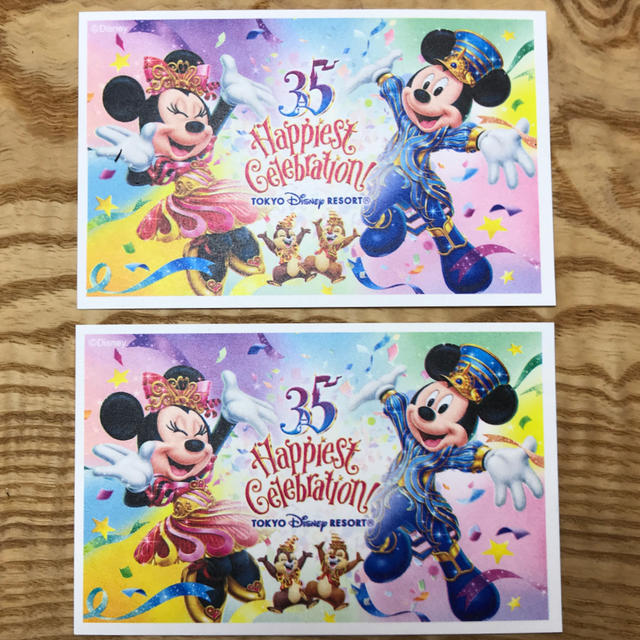 Disney ディズニー リゾート 1デイパスポート 大人2枚