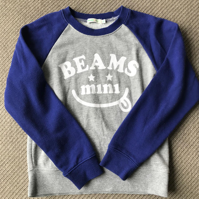 BEAMS(ビームス)のBEAMS mini スゥエット 130cm キッズ/ベビー/マタニティのキッズ服男の子用(90cm~)(Tシャツ/カットソー)の商品写真