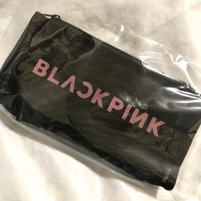 【 YG公式 】BLACKPINK ソウルコン限定 メッシュポーチ エンタメ/ホビーのタレントグッズ(アイドルグッズ)の商品写真