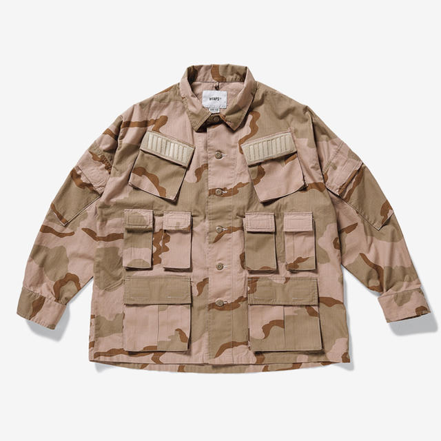 19aw wtaps MODULAR LS 02 SHIRT. COTTON