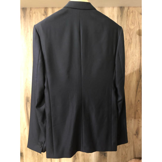 Balenciaga(バレンシアガ)のBALENCIAGA テーラードジャケット ネイビー ピークドラペル メンズのジャケット/アウター(テーラードジャケット)の商品写真