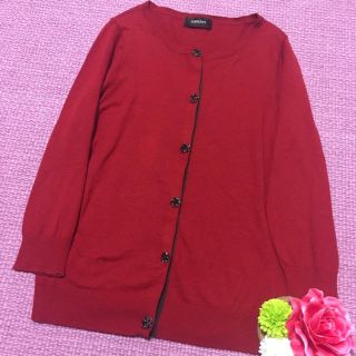 ジャスグリッティー(JUSGLITTY)のJUSGLITTYジャスグリッティー❤レッドカーディガン(カーディガン)