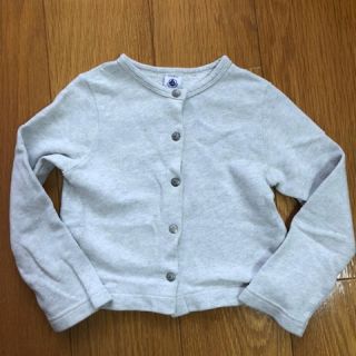 プチバトー(PETIT BATEAU)のプチバトー カーディガン 4ans(カーディガン)