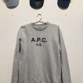 a.p.c us限定　スウェットパーカー/マスタードイエロー/表参道限定