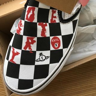 ヴィヴィアンウエストウッド(Vivienne Westwood)の26.5cmヴィヴィアンウエストウッド バンズ スリッポン ヴァンズ  VANS(スニーカー)