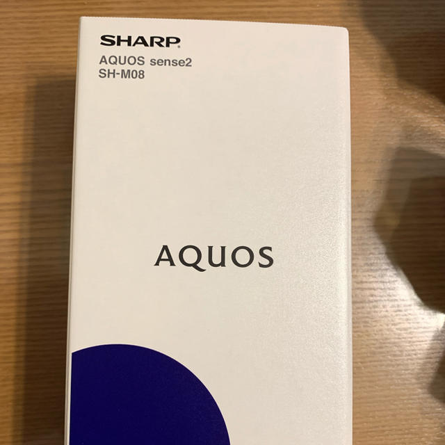 SHARP(シャープ)のAQUOS sense2 SH-M08 スマホ/家電/カメラのスマートフォン/携帯電話(スマートフォン本体)の商品写真