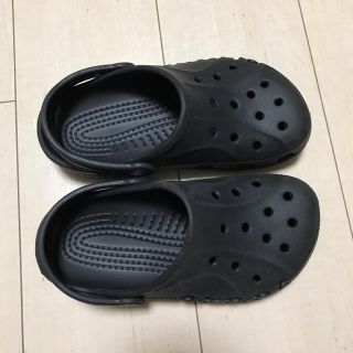 クロックス(crocs)のクロックス バヤ 黒 20㎝(サンダル)