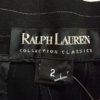 ラルフローレン(Ralph Lauren)の新品未使用タグ付きラルフローレンクラシック上質ウール100%ピンストライプパンツ(その他)